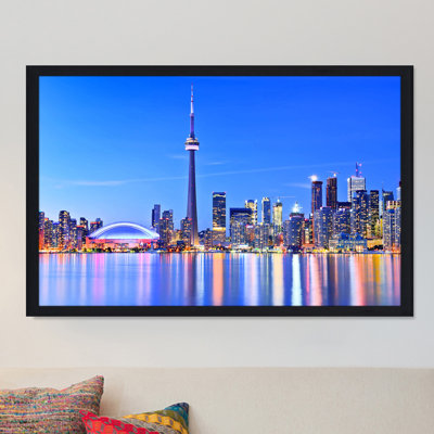 « toronto », reproduction de photo encadrée