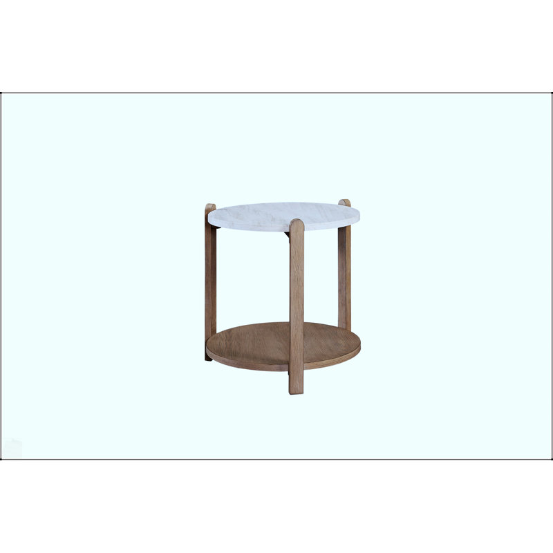 Table de bout en pierre Stone - compacte et élégante, parfaite pour les petits espaces et un décor polyvalent