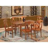 Lorelai - Person Solid Wood Solid Wood Top Four Leg Dining Set