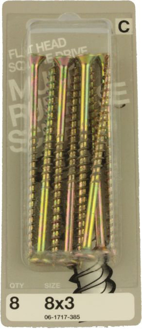 3" Fusilli Pull Flat Black