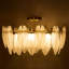Glass Lampshade Ceiling Flush Mount Light-826297088