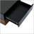 Multi-functional Square 360°Rotating Coffee Table with 2 Drawers, High Gloss 2-Tier Centre Table