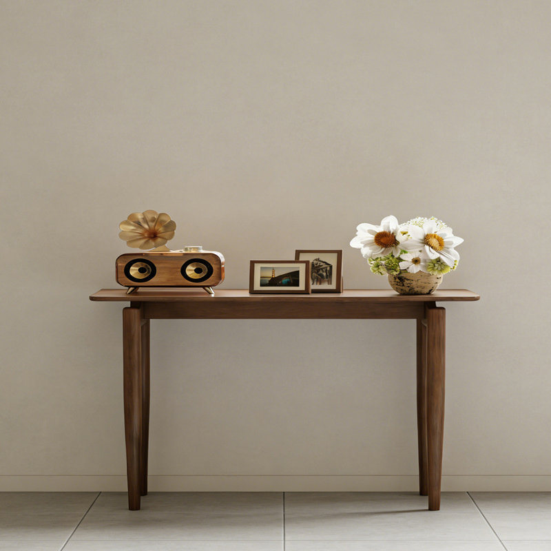 Console Modern Minimalist Art, H 29,53 po x l 51,18 po x P 11,81 po, Brun