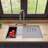 33.86'' L Single Bowl Granite Kitchen Sink-95312600