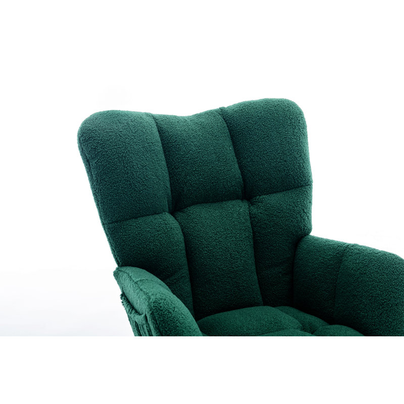 Chaise berçante Lechler, Vert