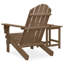 Swartz Fir Outdoor Adirondack Chair With Table , 69.5cm cm W 86.5cm cm D-2017046607