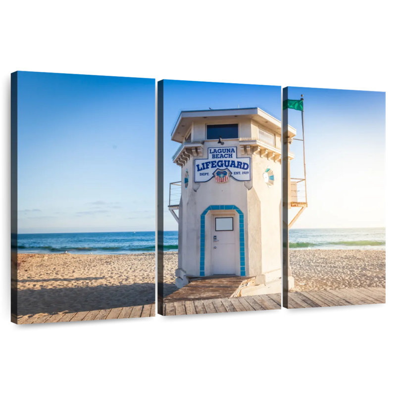 Gillard Laguna Beach Lifeguard Tower, 32" H x 50" W