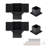 Stellweilan Tessberg Black Steel Hardware-100152348