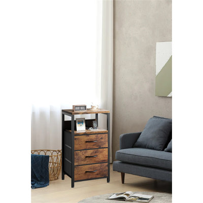 Modern Nightstand With Charging Station