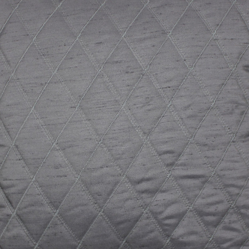 Bloxom Square Throw Cushion, Charcoal Grey, 60 x 60cm
