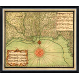 Carte General Louisiana Bay Graphic Map Giclee Print by Soicher Marin Archives
