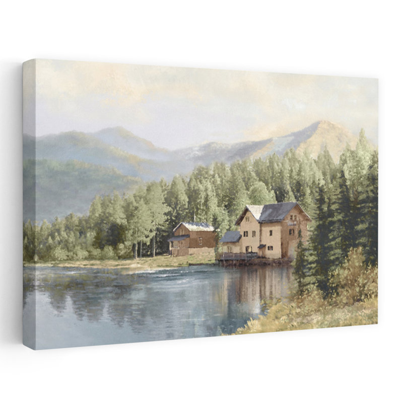 Lake Retreat - Contemporary Wood Cabins, H 60 po x l 40 po