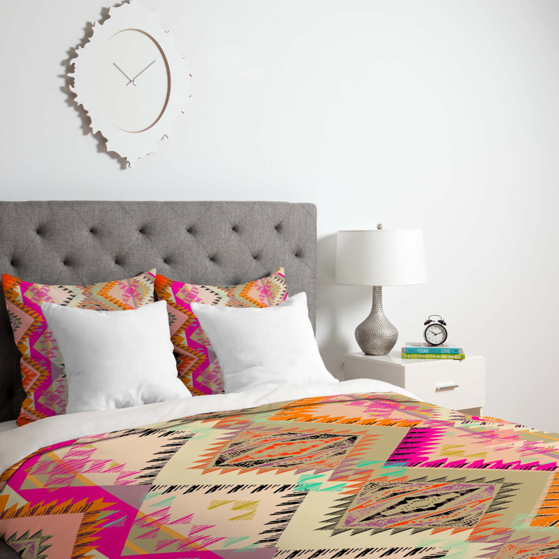 Housse de couette de style soleil de style état de motif, Très grand