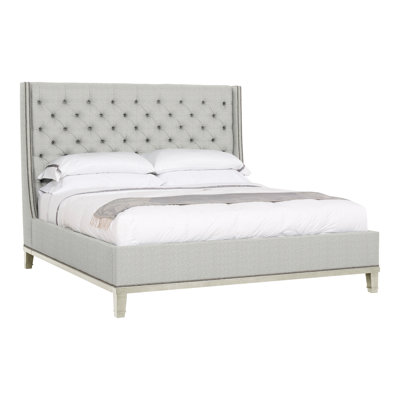 Michael Weiss Upholstered Wingback Bed