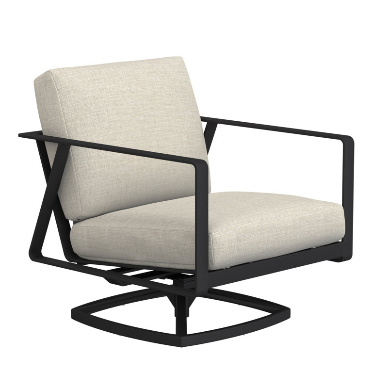 Horizon Outdoor Rocker Chair, Alcazar Redwood, Copper Creek