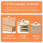 Petites tablettes de rangement murales 12 po, rangement pour salle de bain-565120887