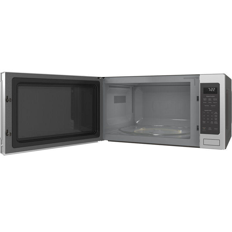 24.125" 2.2 cu.ft. Countertop Microwave, Stainless Steel/Gray