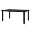 Table de salle à manger rectangulaire extensible en bois massif de 47,2 po à 62,9 po pour 4 à 6 personnes-1265043934