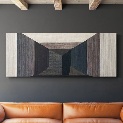 Toile tendue avec châssis abstrait # 7 Lxxxv