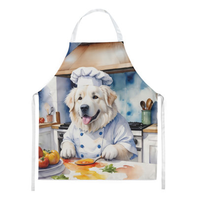 No Pattern Bib Apron