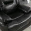 Fauteuil inclinable manuel et inclinable à 360 ° avec bande lumineuse à DEL pour salon, chambre à coucher-486389893