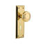 New York Plate with Decorative Keyhole and Deco Door Knob-897211644-897211632