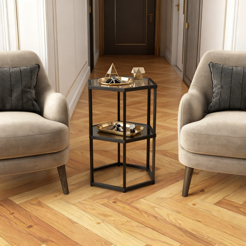 Table d'appoint Modern Hexagon
