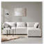 Repose-pieds modulaire moderne avec tissu performant