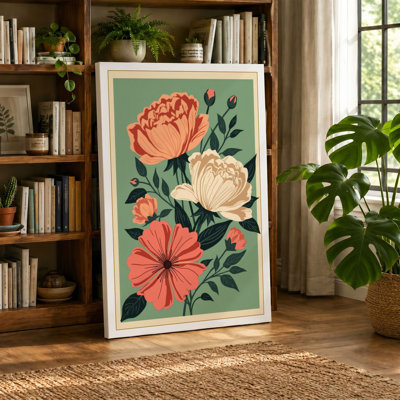 Bloom Study Botanical - Wrapped Canvas