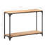 Casto 110cm Solid Wood Top Console Table-1188415677