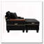 Fauteuil en velours côtelé avec repose-pieds, porte-gobelet, haut-parleur Bluetooth, ports USB, tableau pivotant à 180 °-1927012892