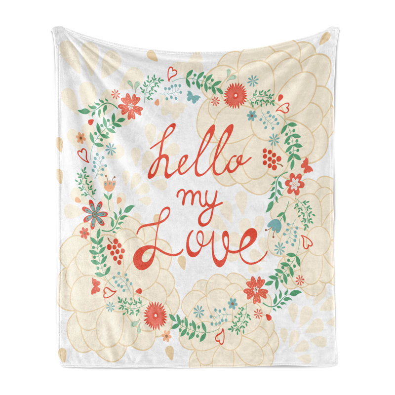 Hand Woven Throw Blanket, 50" x 60"