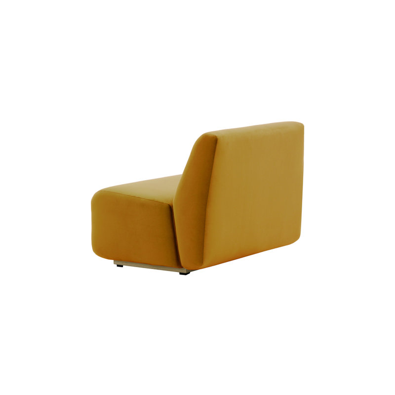 Dilly Loveseat, Mustard Yellow