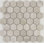 Stone Mosaics Hexagon Honed 2" x 2" Natural Stone Field Tile in Chenille White