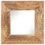 Charest Wood Flat Wall Mirror