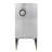 Yoela Leather & Aluminum Wine Cabinet