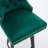 Modern  Swivel Bar Stools Velvet Barstools Button Tufted Bar Stools Rivet Trim Bar Stools for Kitchen Island,Bistro, with Metal Pull Ring Sturdy Footrest Large Backrest for Home Bar-759074644-741116932