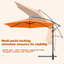 Parasol en porte-à-faux 10 pi Arabella-73844155