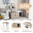 Deshandra 52'' H Cat Tree
