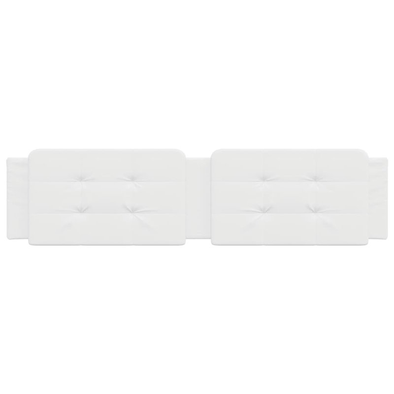 vidaXL Headboard Cushion White, White, King