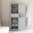 Tall Storage Cabinet With Drawer And Adjustable Shelf-115607505