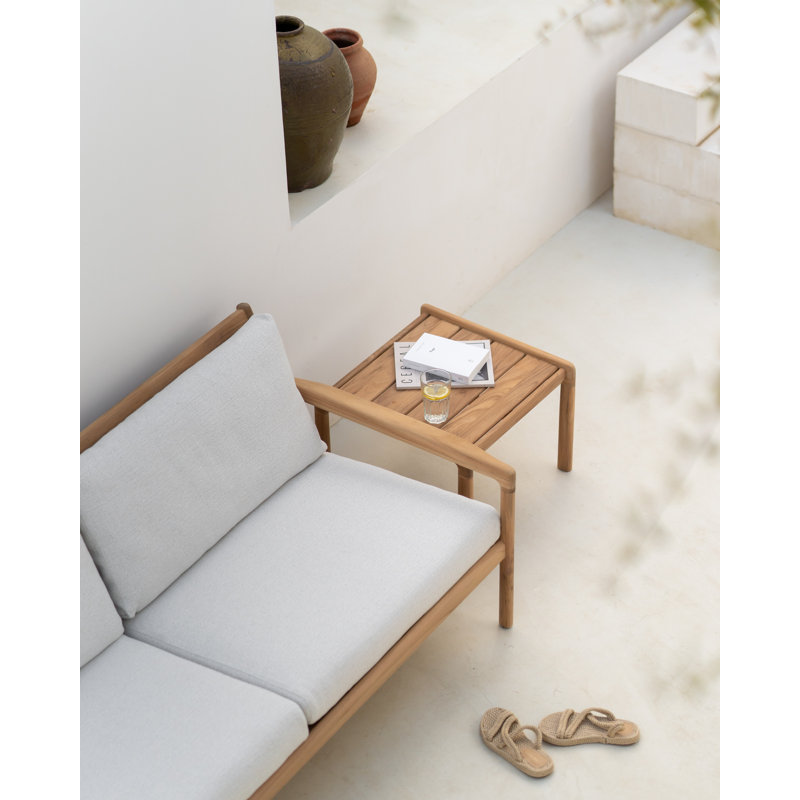 Jack Outdoor Teak Side Table