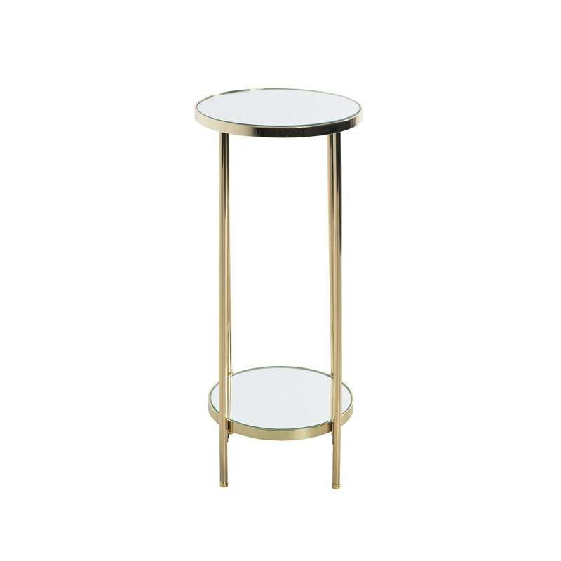 Zoticus Plant Stand, Brass -plated