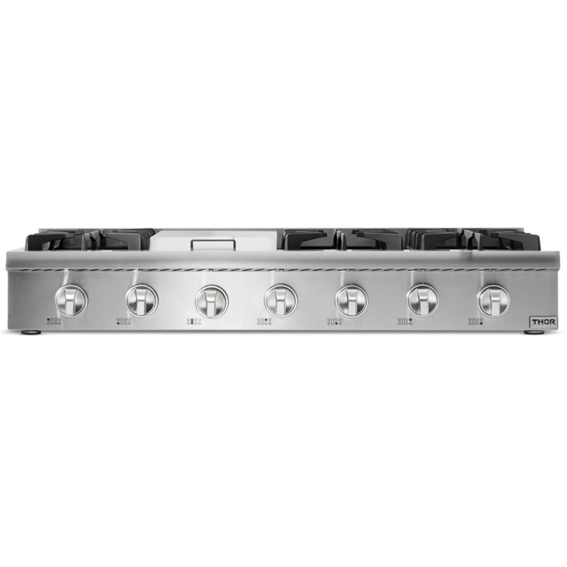 Thor Kitchen 48" Stainless Steel Natural Gas 6 Burner Cooktop