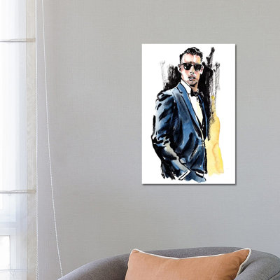«Man of Style» par Sunflowerman - peinture sur toile tendue