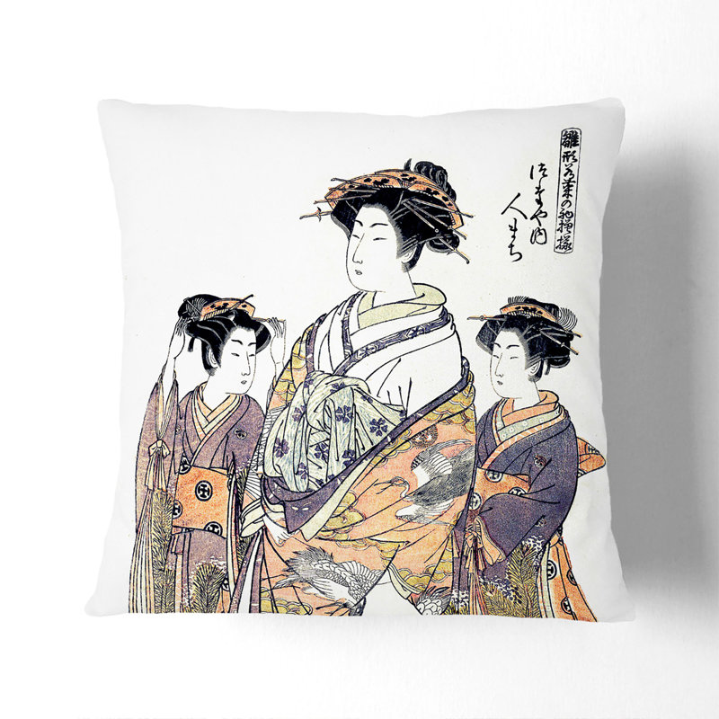 Square Throw Cushion, White, 40cm H x 40cm W x 15cm D