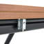 Table élévatrice convertible moderne de 43,3 po avec plateau rabattable et hauteur réglable-847005610-859492988