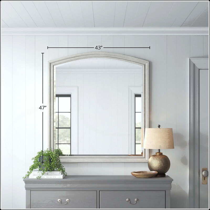 Miroir gris antique