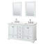 Meuble-lavabo double autoportant Deborah avec plateau en quartz-92725377-92725379-92725381