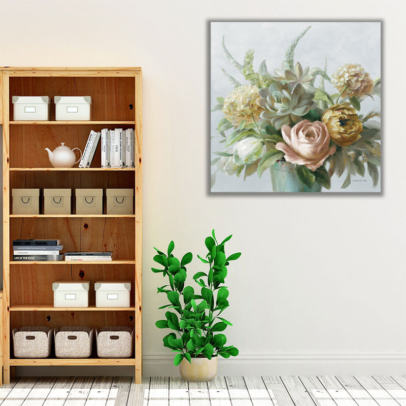 Natural Elegance Fall - Canvas Print Wall Art, 12" H x 12" W